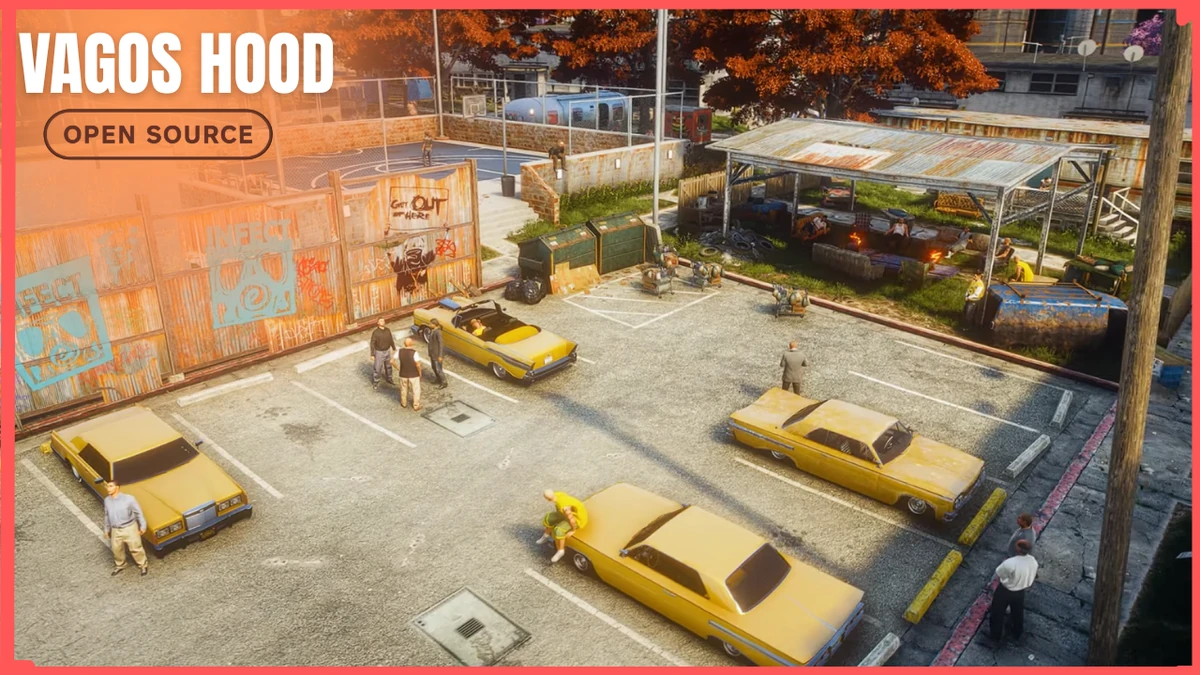 Vagos Hood MLO FiveM | Open Source
